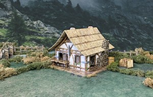Fantasy-Wargames-Terrain-Thatched-Cottage (2)